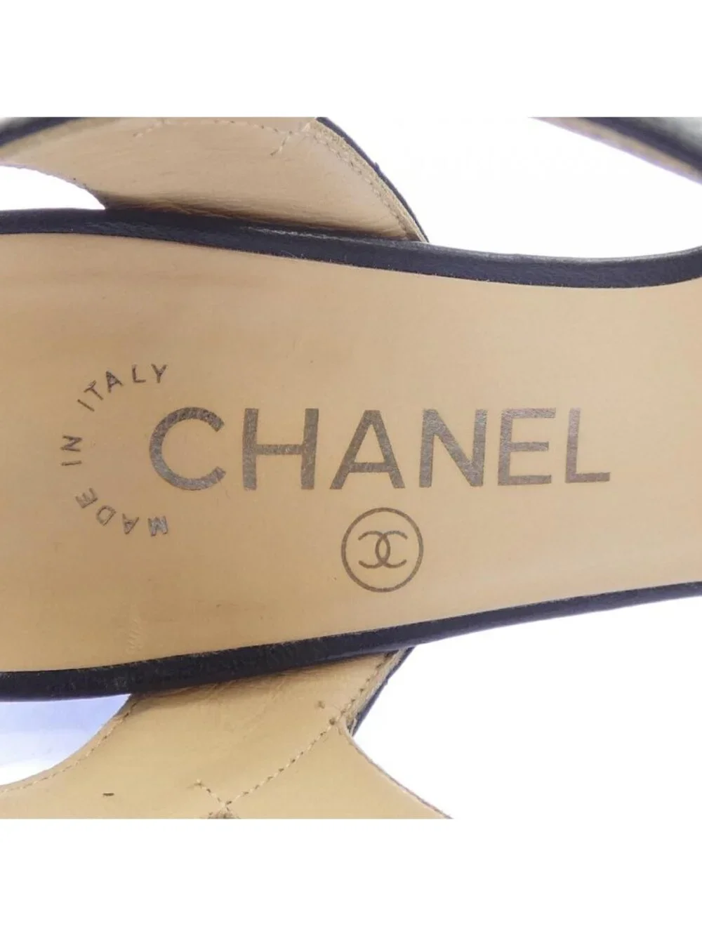 Chanel Sandals Black